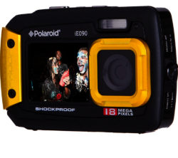 POLAROID  IE090-YEL-INT Tough Compact Camera - Yellow